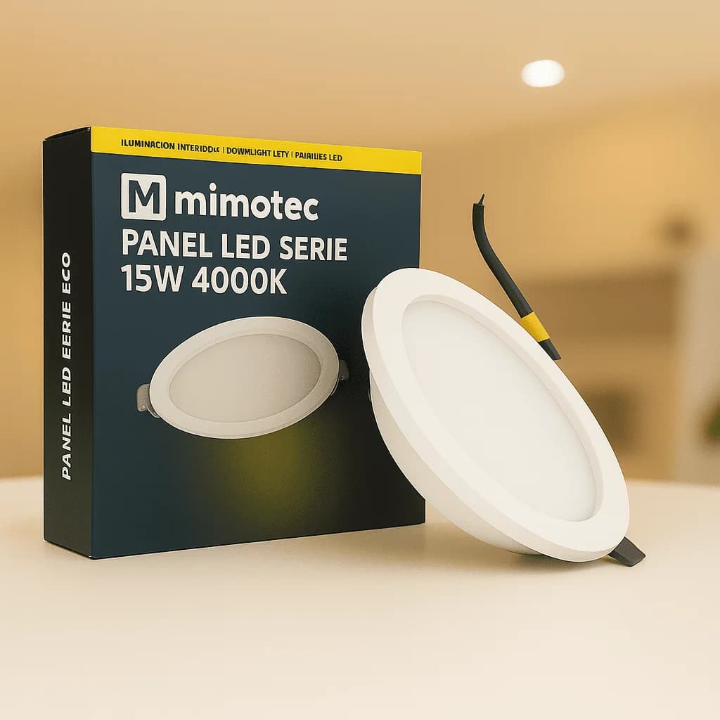 Downlight LED Redondo Serie Eco 15W 6500K