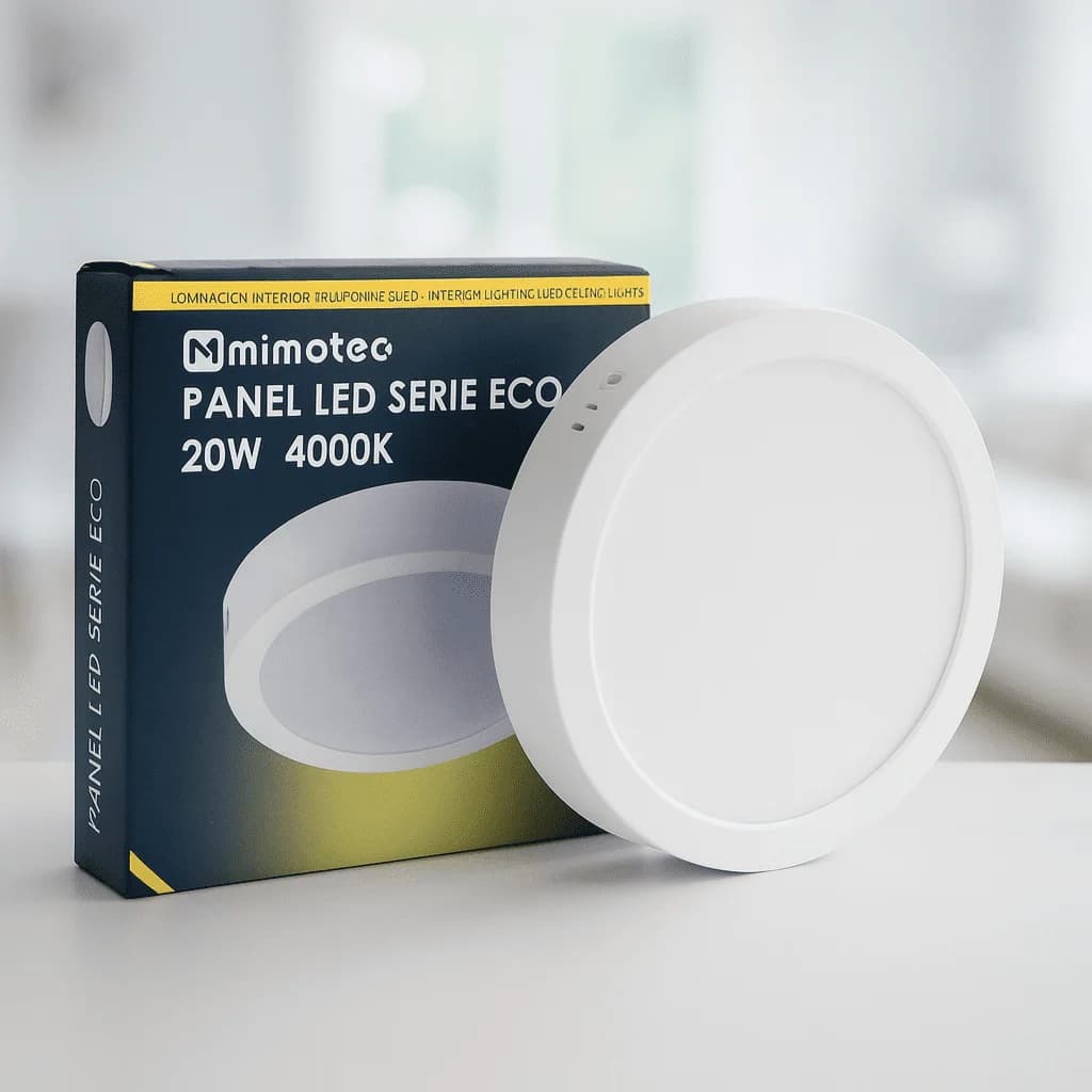 Painel de Superfície Serie Eco Circular 20W 3000K