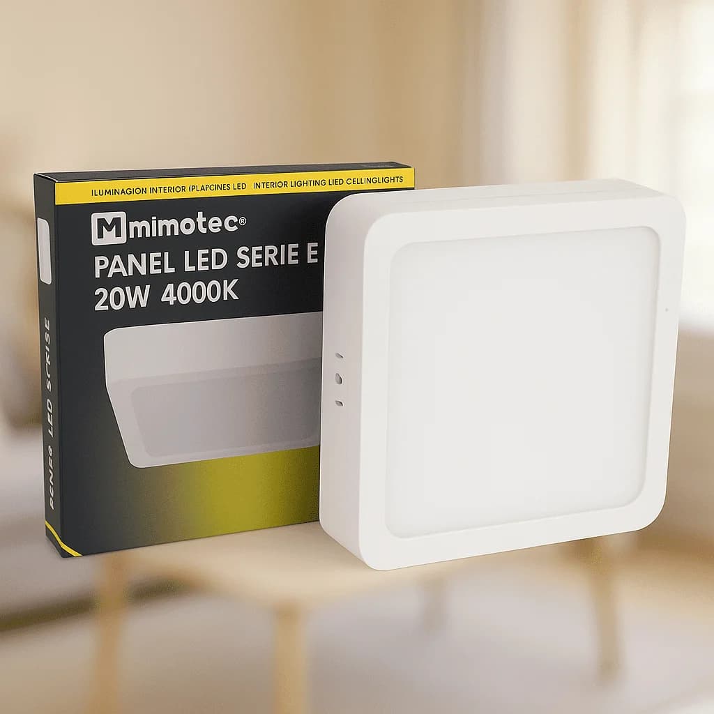 Painel de Superfície Serie Eco Quadrado 20W 6500K