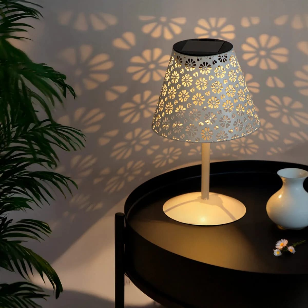 Candeeiro de mesa led Solar White Hearth 2500K