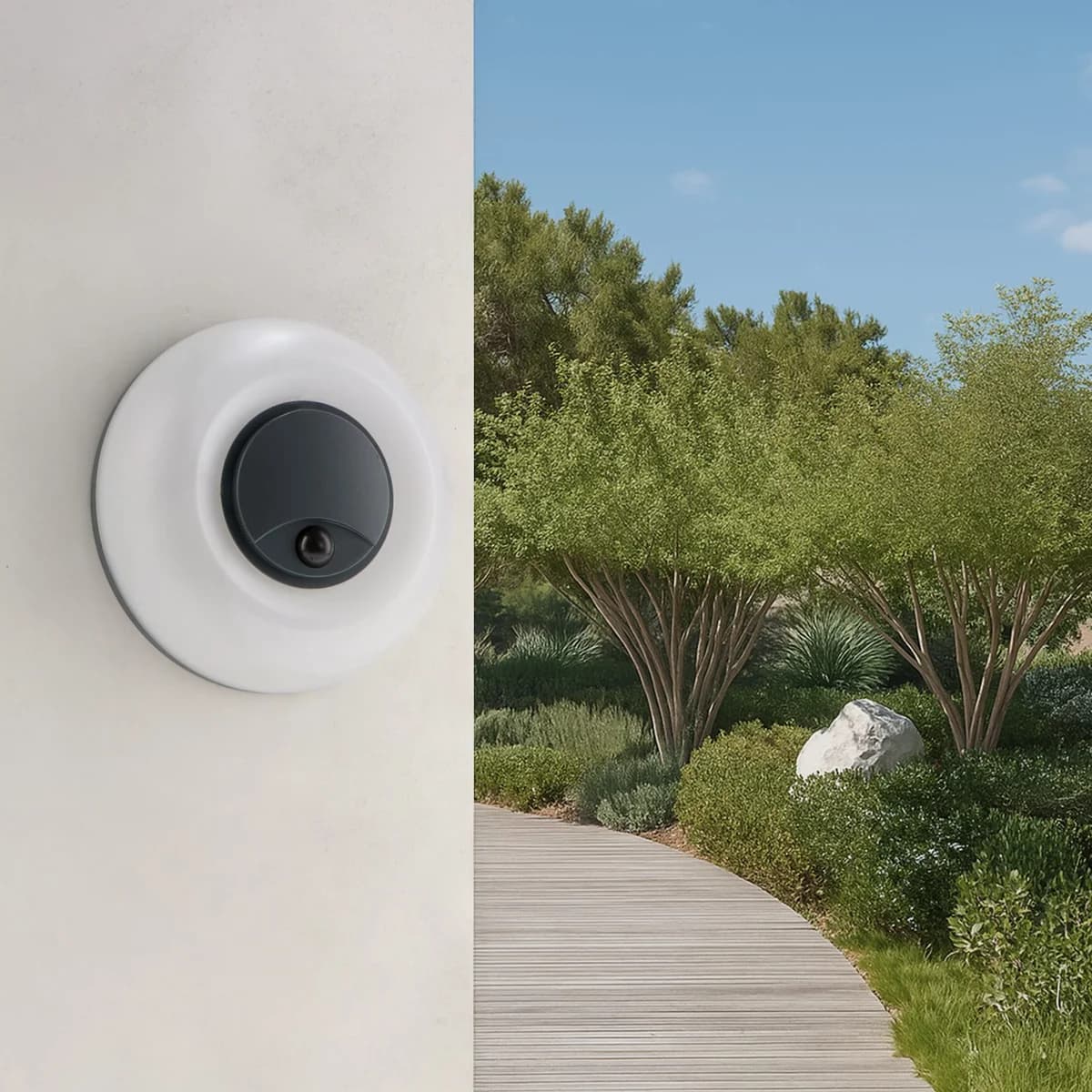 Aplique Led com Sensor Movimento Serena 10-15-20W CCT