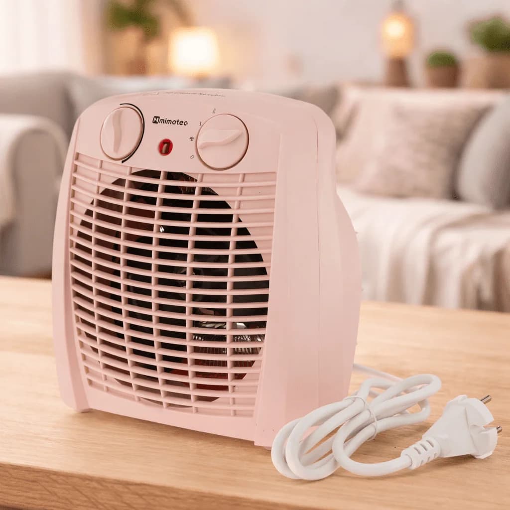 Aquecedor Elétrico Pink Comfort 2000W