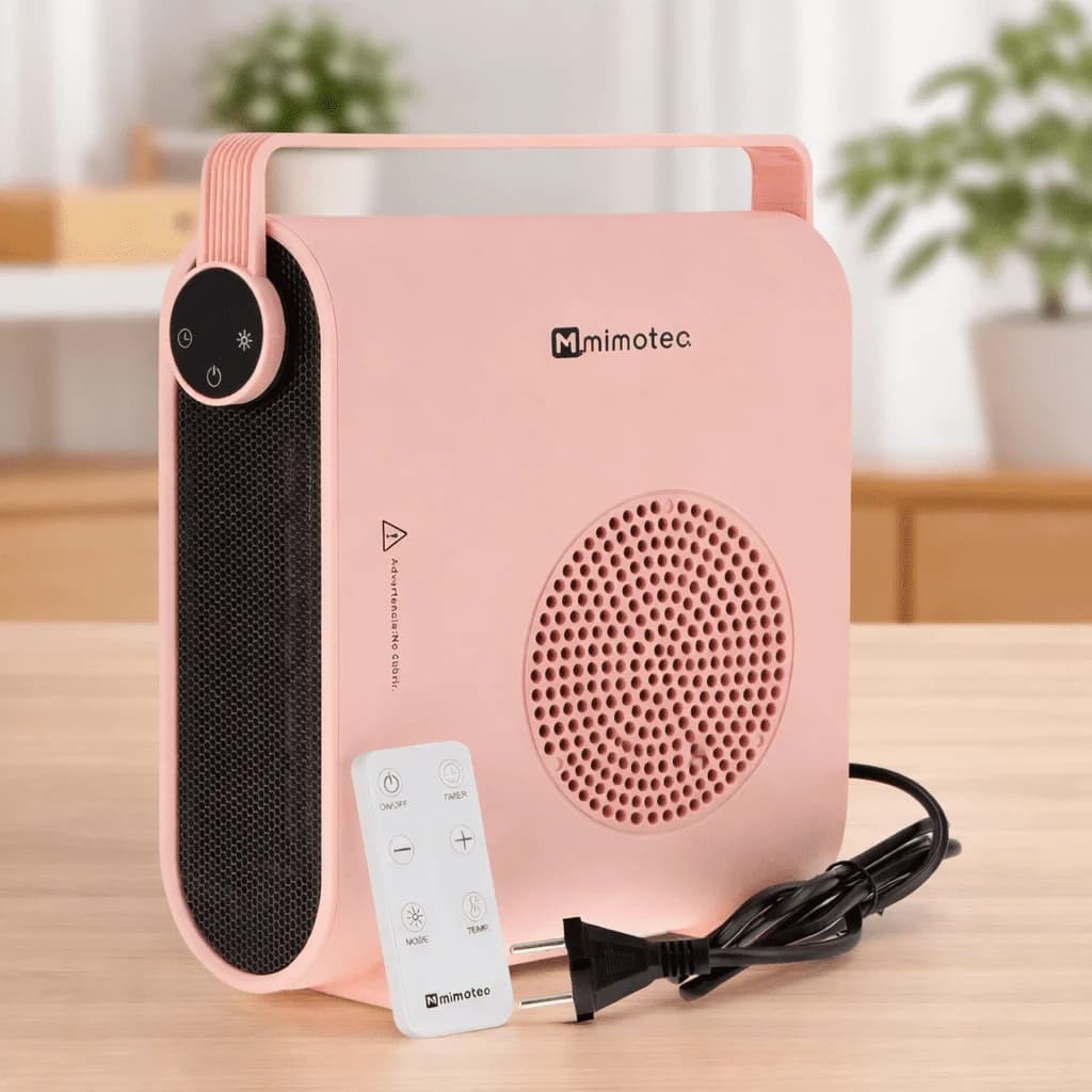 Aquecedor cerâmica Pink Hearth 2000W