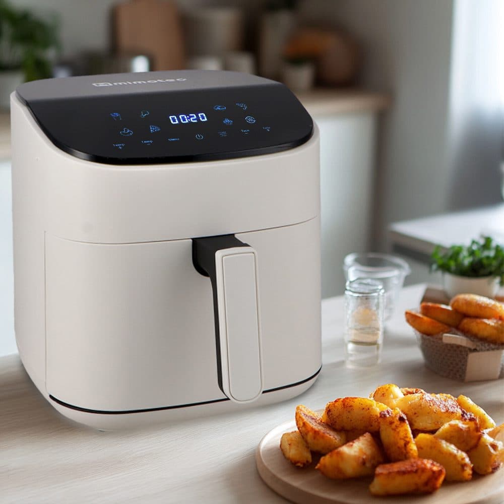 Fritadeira de ar -Air Fryer White Sara Touch 6,5L