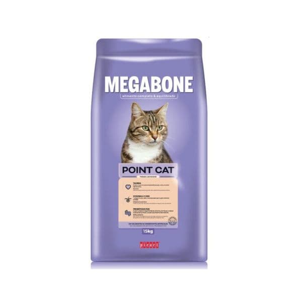 Picart Megabone Point Cat Ração Seca Gato Adulto 15Kg