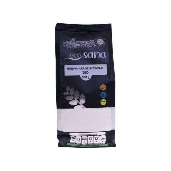 Ecosana Farinha Arroz Integral Bio 500g