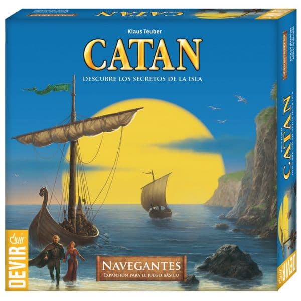 Devir Jogo Tabuleiro Catan - Expansão Os Navegadores de Catan
