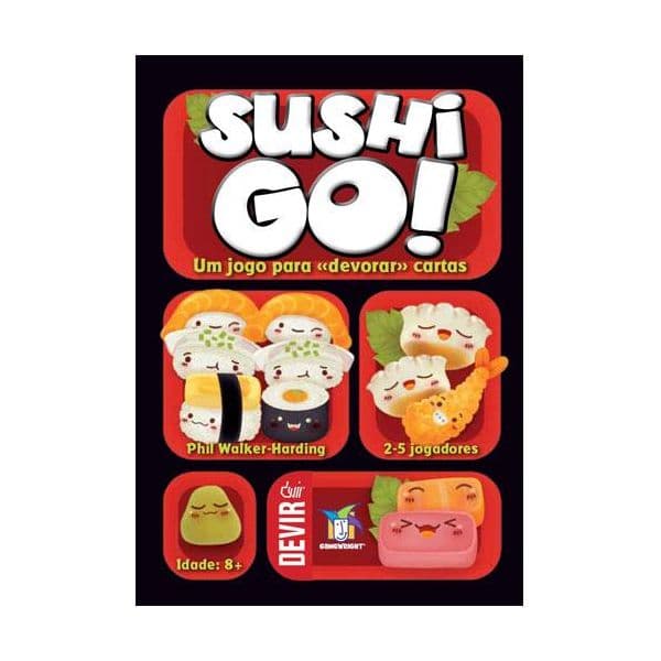 Devir Jogo Tabuleiro Sushi Go