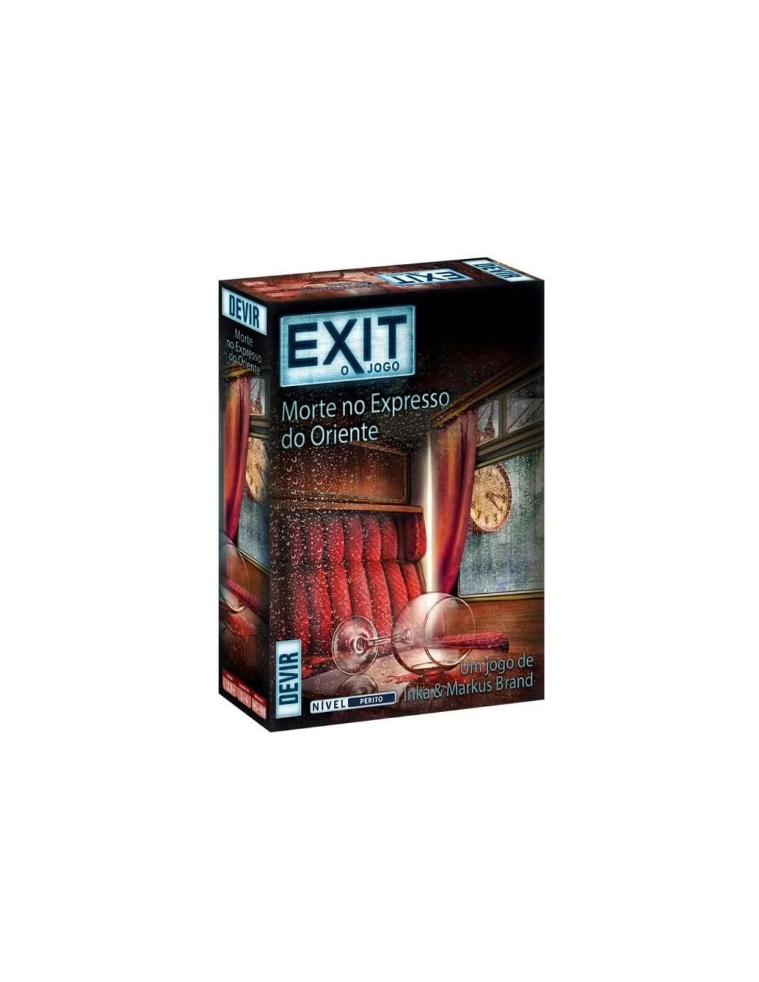 Devir Jogo Tabuleiro EXIT: Morte no Expresso Oriente
