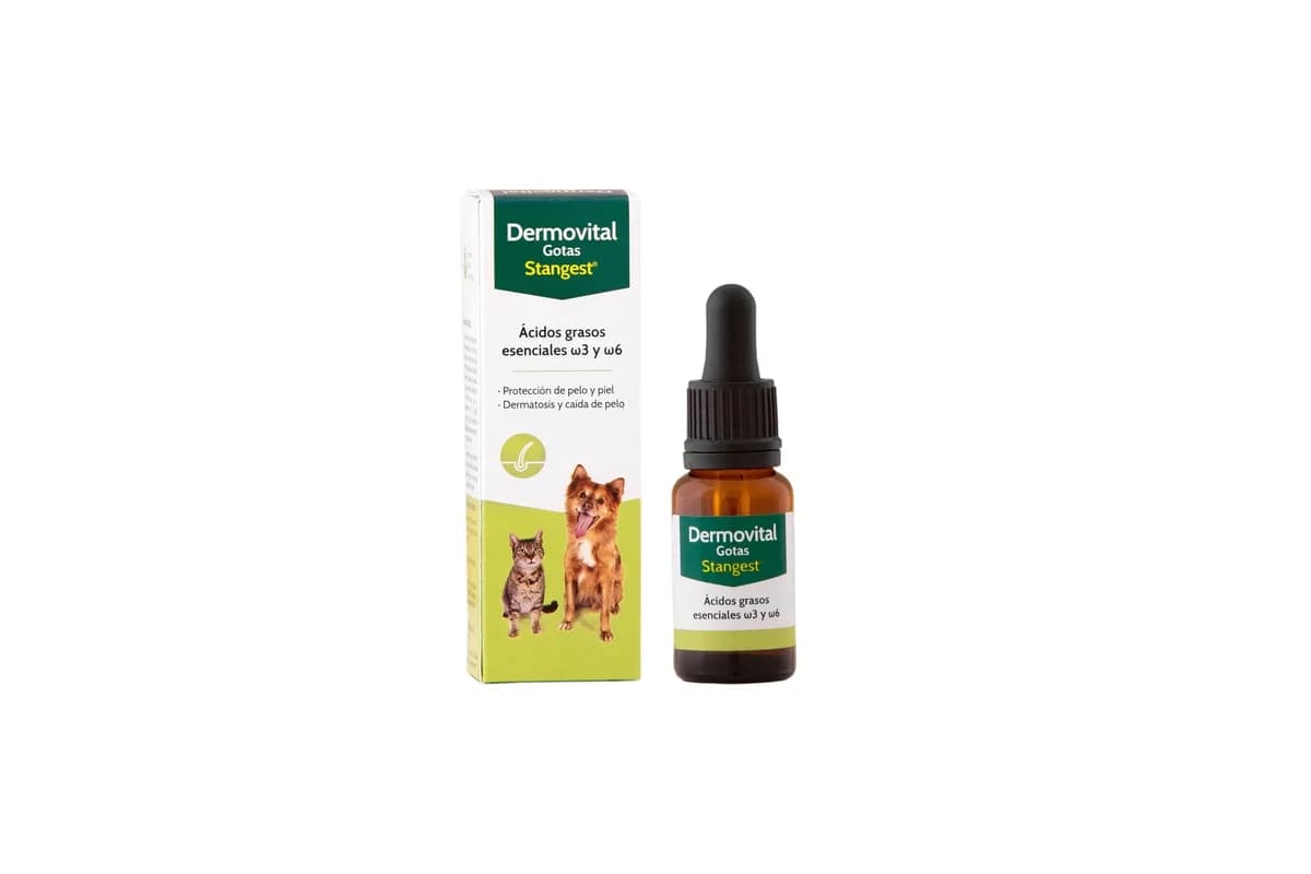 DERMOVITAL GOTAS - Suplemento para cão