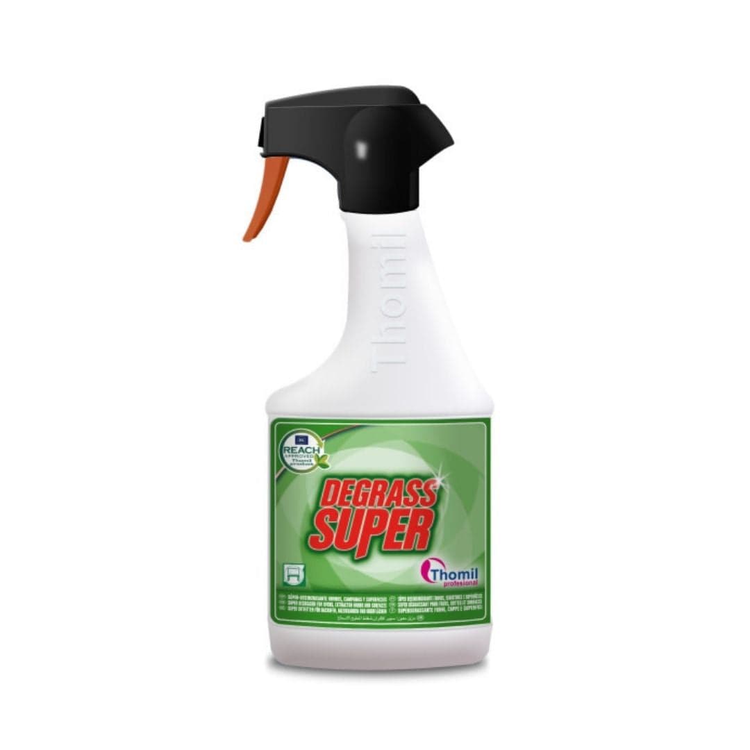 Thomil Degrass Super – Desengordurante Alcalino Adesivo para Fornos, Exaustores e Superfícies com Gorduras Queimadas