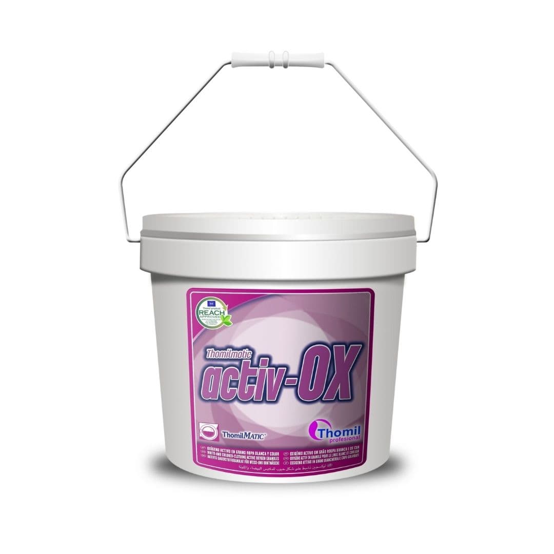 Thomil Matic Activ-CL – Branqueador Clorado em Pó para Lavandaria Profissional 10kg