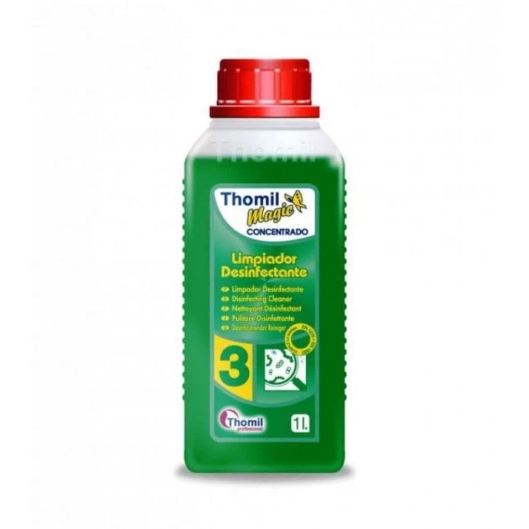 Thomil Magic Desinfetante Neutro nº 3 – Virucida e Bactericida 1L