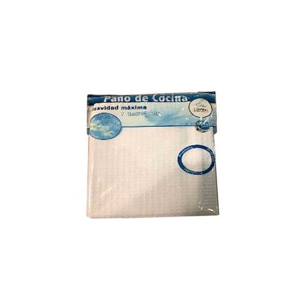 Pano Cozinha Microfibras 50x50cm Branco - - 6851010