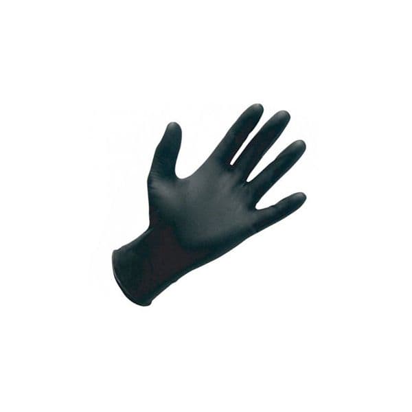 Pack 100 Luvas Nitrilo Sem Po Cor Preto Tamanho S - 6841018