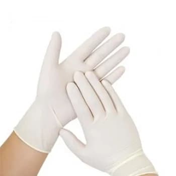 Pack 100 Luvas Latex com Po Super Finas Tamanho L - 6841014