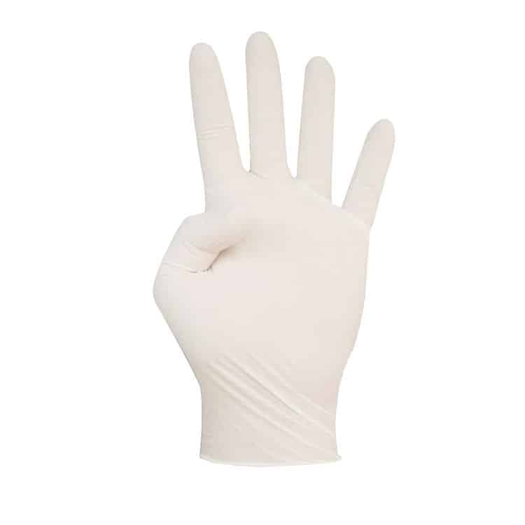 Luva latex sem pó