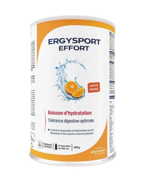 ErgySport Effort Sabor a Laranja - 450 grs - Nutergia