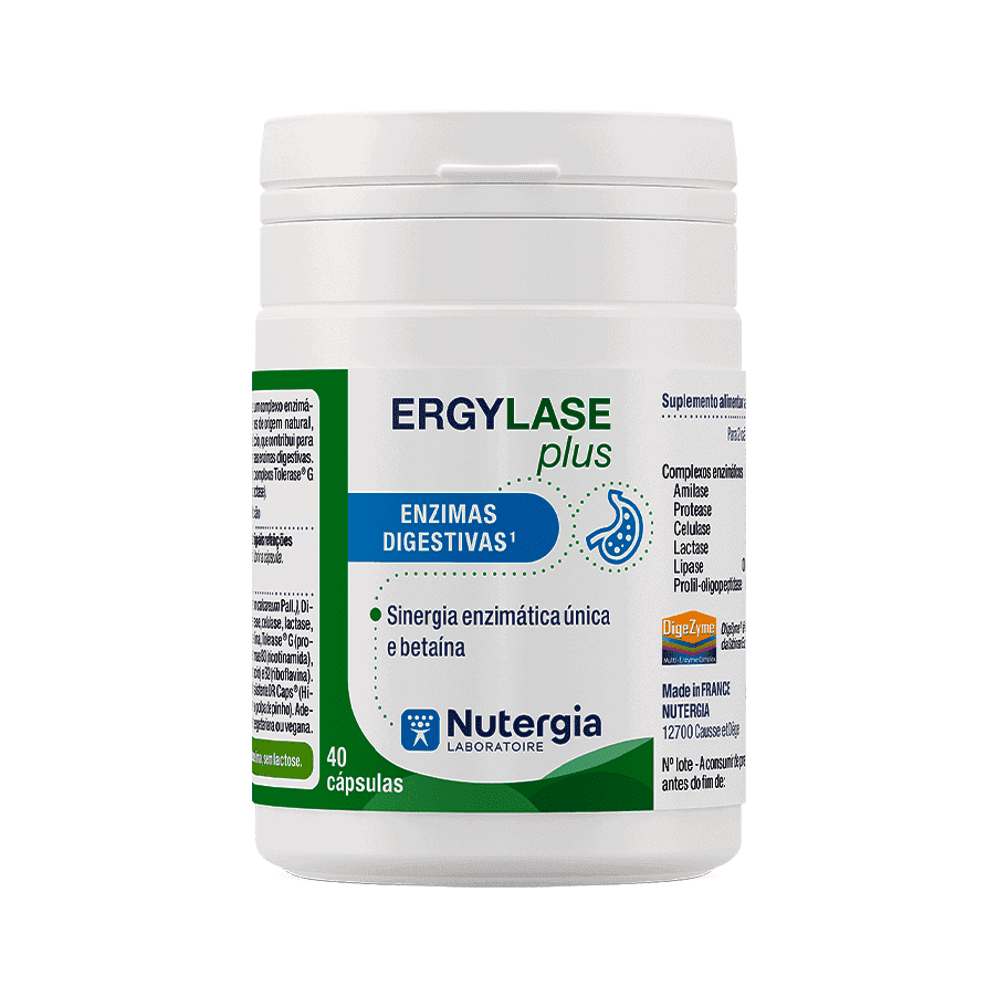 ErgyLase Plus 40 Cápsulas Nutergia