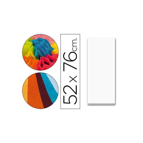 LiderPapel 500 Fls Papel Seda 52x76cm 18g - SE27
