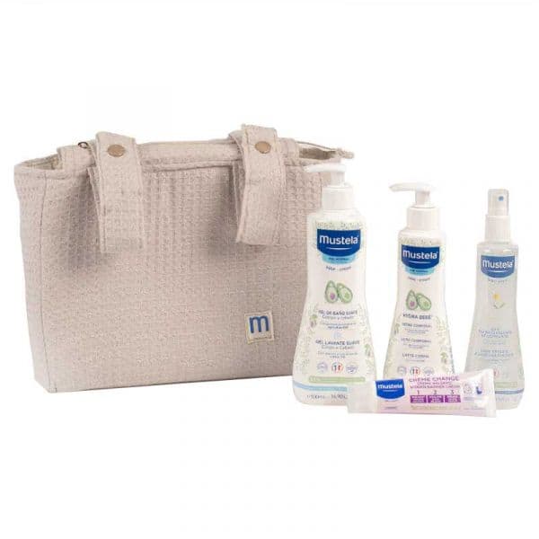 Mustela Conjunto de Higiene Indispensáveis Bege