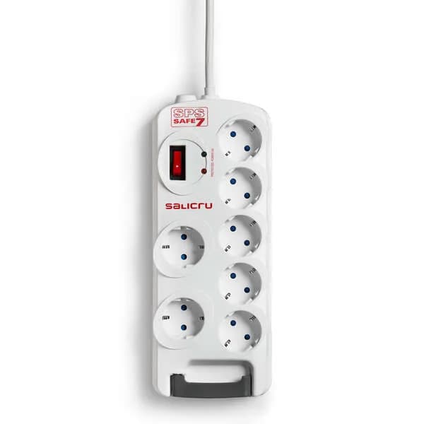 Extenção eléctrica Salicru SPS SAFE  7 schuko