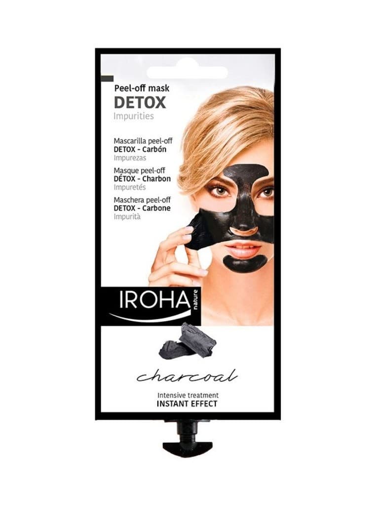 Iroha Detox Charcoal Black Peel-Off Mask