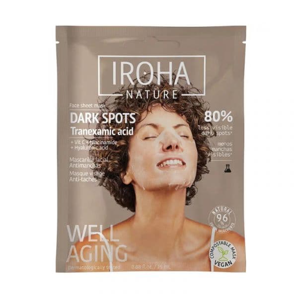 Iroha Nature Máscara Facial Anti-Manchas Well Aging Skin 1 unidade