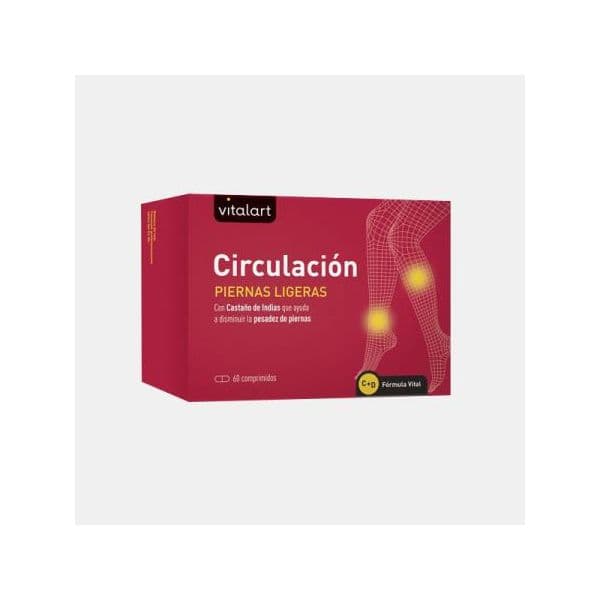 Vitalart Circulação Pernas Leves 60 Comprimidos