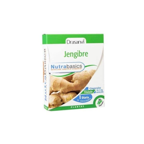 Drasanvi Nutrabasics Gengibre 30 Cápsulas