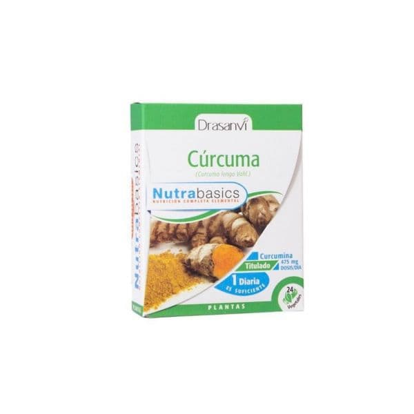 Drasanvi Nutrabasics Curcuma 24 Cápsulas Vegetais