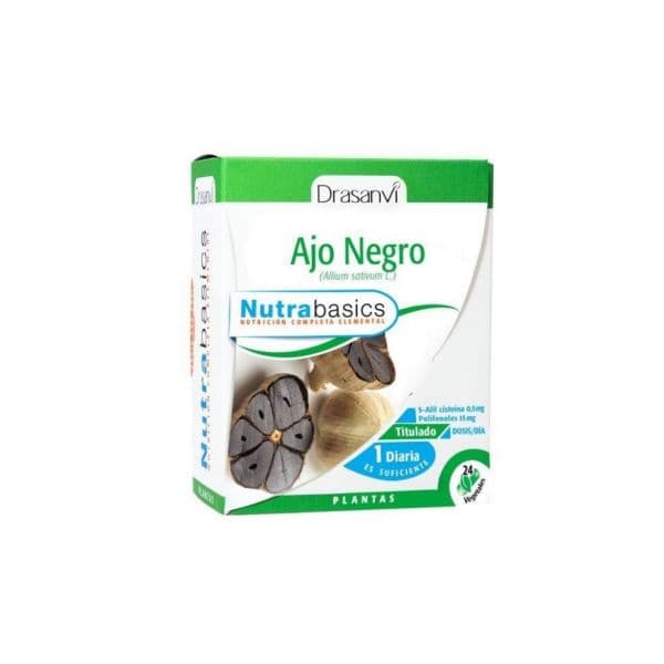 Drasanvi Nutrabasics Alho Preto 24 Cápsulas Vegetais