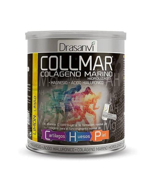 Drasanvi Collmar Colagénio Marinho Hidrolisado + Magnésio + Ácido Hialurónico 300g Limão