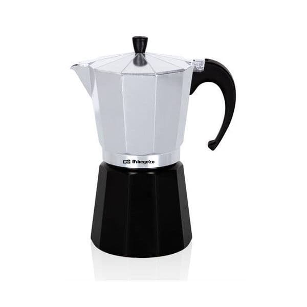 Orbegozo Cafeteira de Alumínio (1 Chávena) Prateado/preto - KFM130