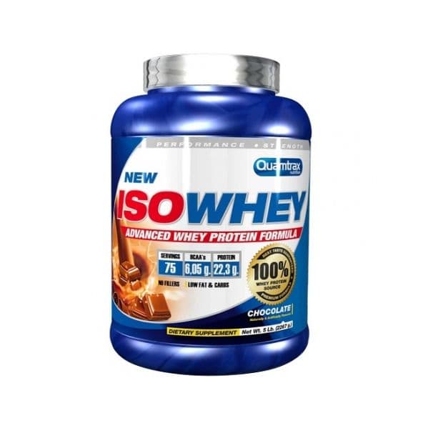Quamtrax Iso Whey 2267g Morango Kiwi