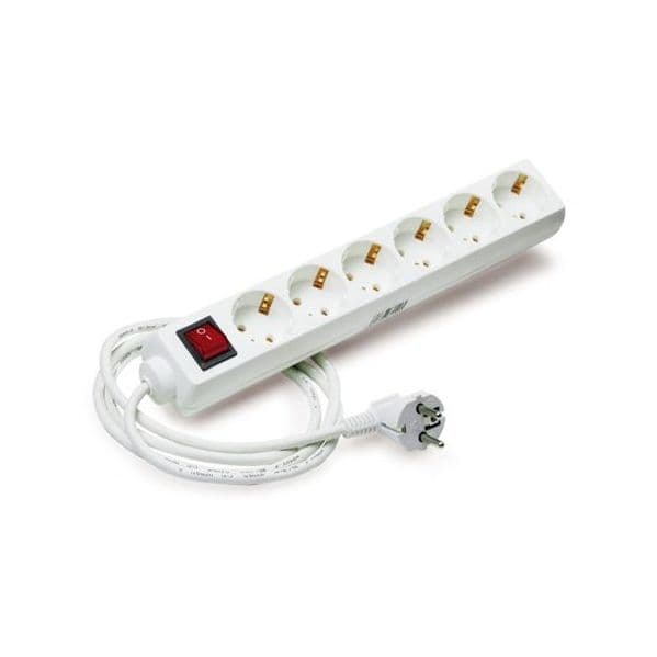 Elbat Extensão Sextupla com Interruptor (1,5 Mts) - EB0145
