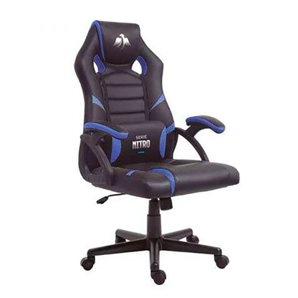 Cadeira Gaming Cromad CR1138 Preto/Azul