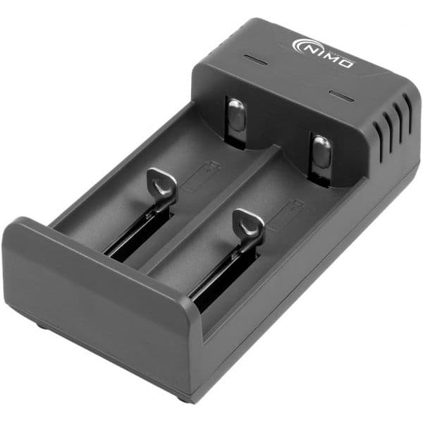 Nimo Carregador de Pilhas 2 Canais c/ USB 5V 1A - CAR400