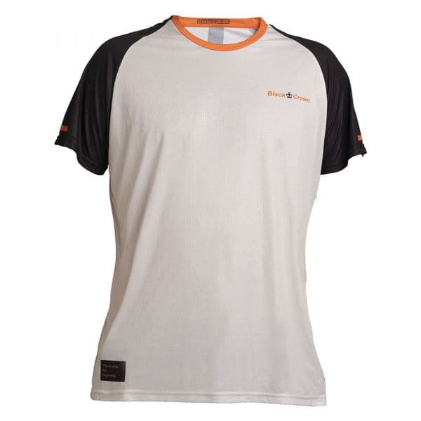 Black Crown Rodas Short Sleeve T-shirt Branco XL Homem