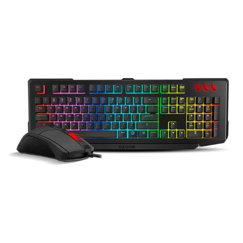 TECLADO + RATO OZONE DOUBLETAP COMBO RGB PT