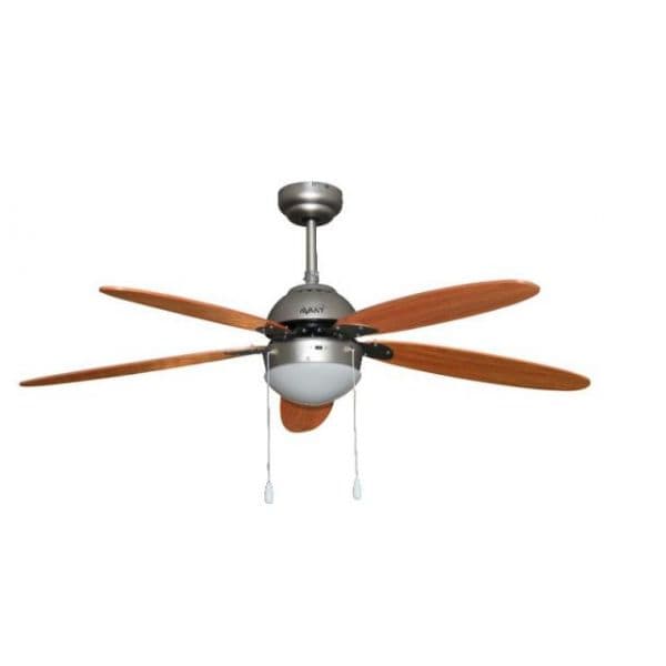 Avant Ventoinha de Teto com Lâmpada (Ø132cm) 60W Madeira - AV7743