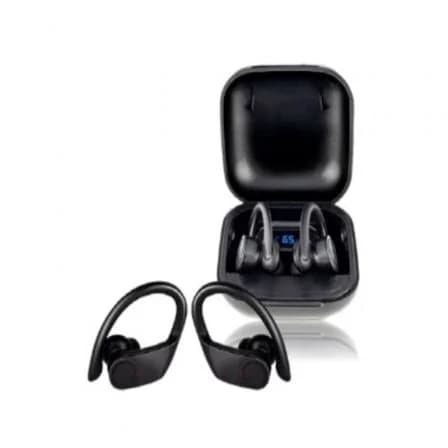 Auriculares Deportivos Bluetooth Daewoo / TWS SPORT DW2012 / Preto / Autonomía 3h / Estuche de Carga