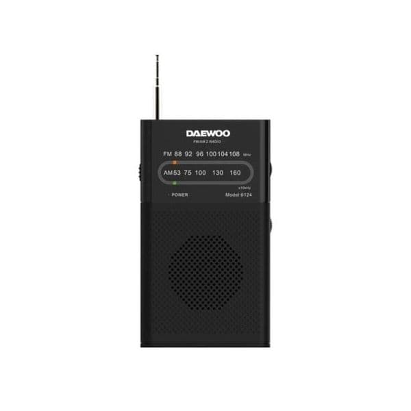 Daewoo DW1027 Radio Portátil Preto