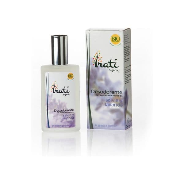 Irati Organic Desodorizante em Spray de Sálvia e Lavanda Bio 100ml