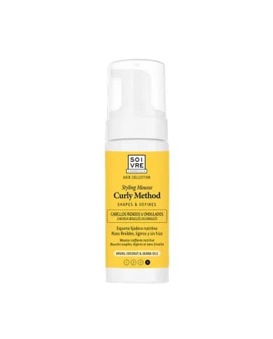 Soivre Curly Method Mousse Fixadora e Nutritiva 150ml