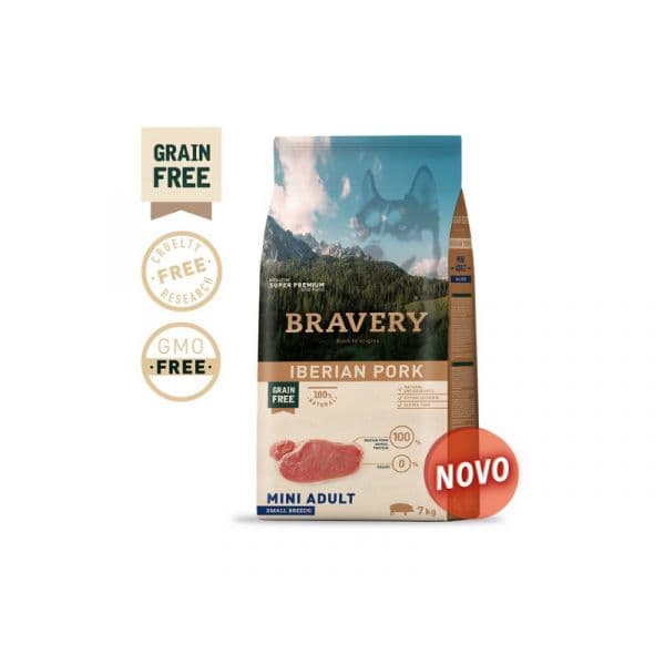 Bravery Adult Grain Free Mini Iberian Pork 7Kg