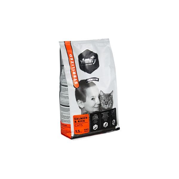 Amity Premium Sterilized Salmon & Rice 1,5Kg                                                                                                                                                          