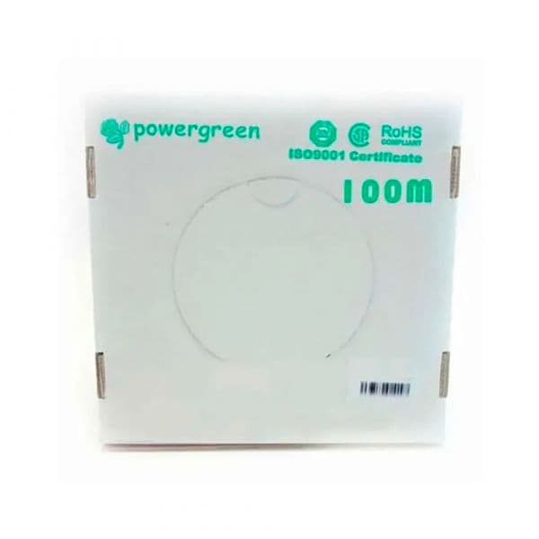 Pepegreen CAB-06100-BFT Cabo de Rede Cat6 FTP Rígido 100m Silver