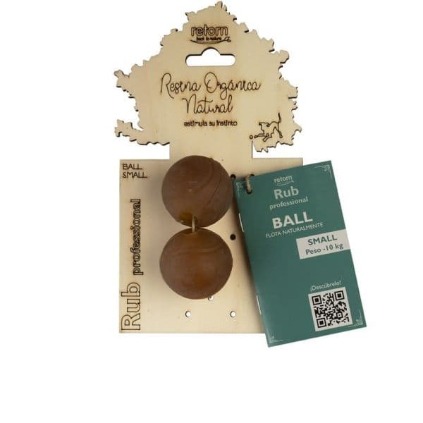 Retorn Brinquedo De Resina Natural Orgânica "Ball Small"x2 -10Kg