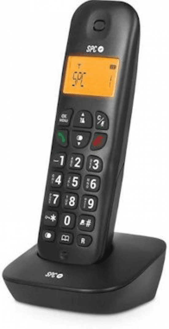 SPC Telefone Fixo sem Fios 7300NS Air Preto